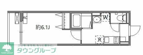 ラグゼフラット東六郷の物件間取画像