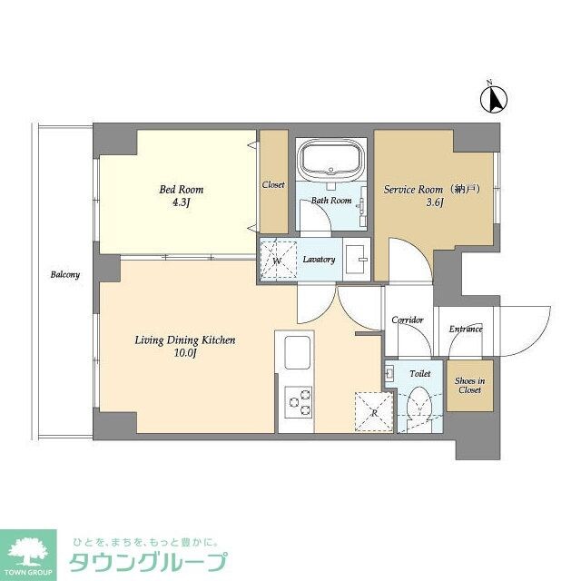 Augusta Residence大森の物件間取画像