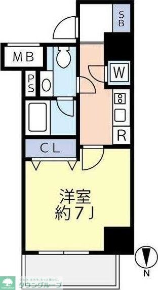 グランヴァン亀戸IIの物件間取画像