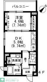 T-HAUS 鉢山の物件間取画像