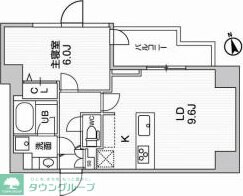 ALTERNA南大井の物件間取画像