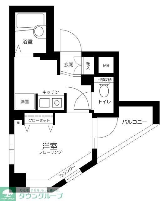 メインステージ南麻布の物件間取画像