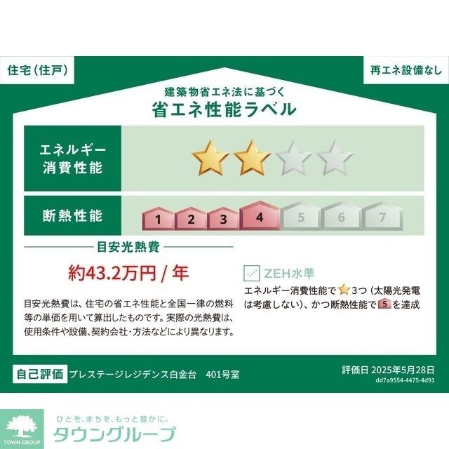 プレステージレジデンス白金台の物件内観写真