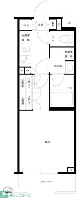 ルーブル大森西の物件間取画像