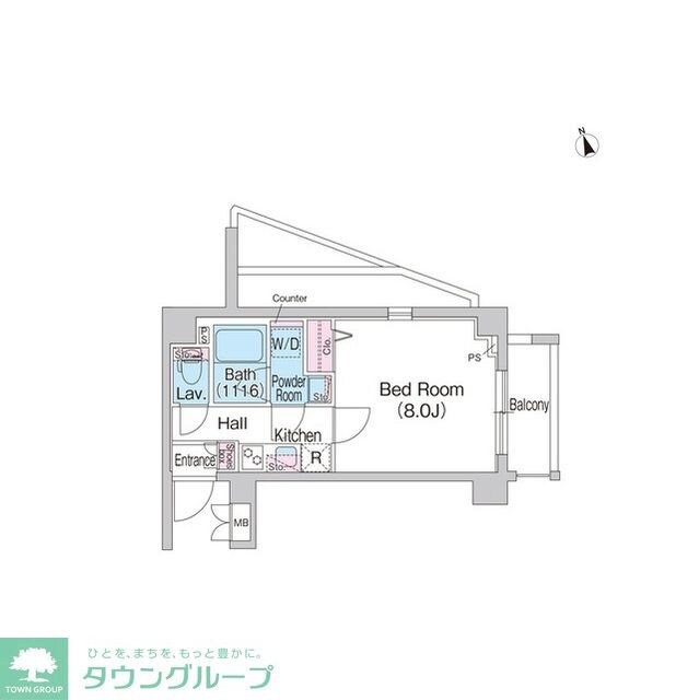 コンフォリア西馬込HILLSIDEの物件間取画像