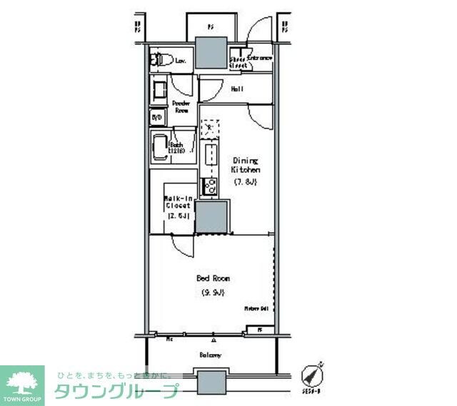 THE TOKYO TOWERS MIDTOWERの物件間取画像