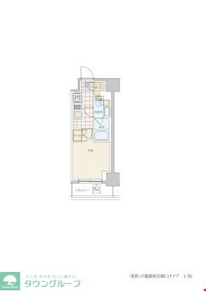 リビオメゾン戸越銀座の物件間取画像