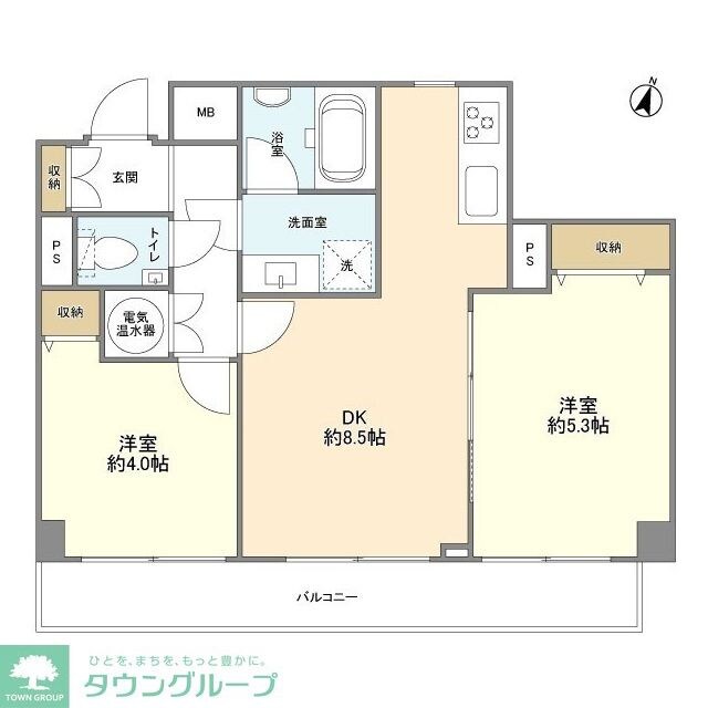ライオンズマンション日本橋の物件間取画像