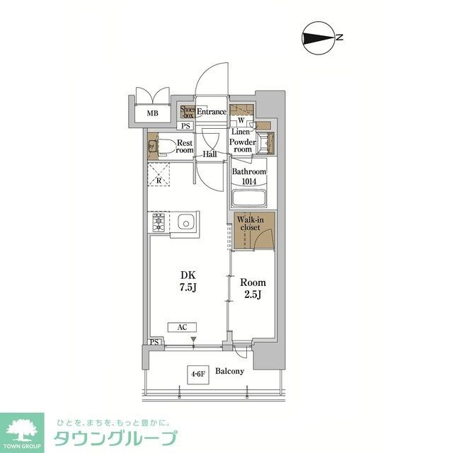 RJRプレシア蒲田の物件間取画像