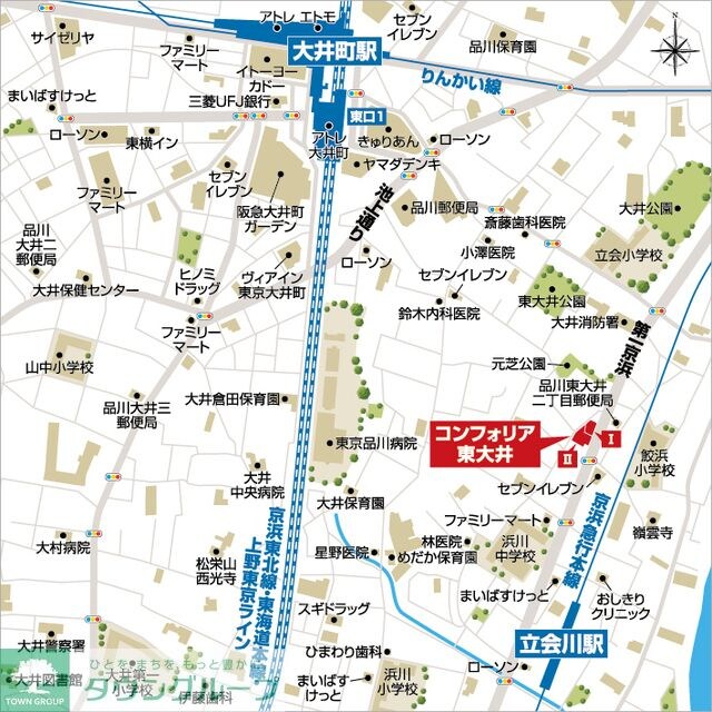 コンフォリア東大井IIの物件内観写真