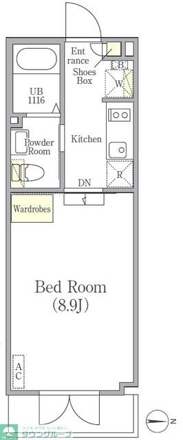 LAPiS南麻布の物件間取画像