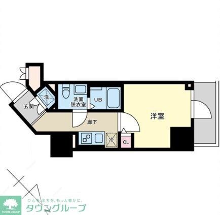 プライマル品川大森海岸の物件間取画像