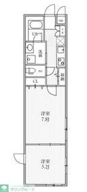 THE PALMS大島の物件間取画像