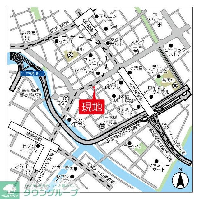 デュオフラッツ日本橋水天宮の物件内観写真