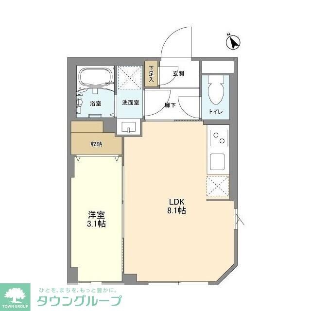 ウェルスクエア馬込IIの物件間取画像