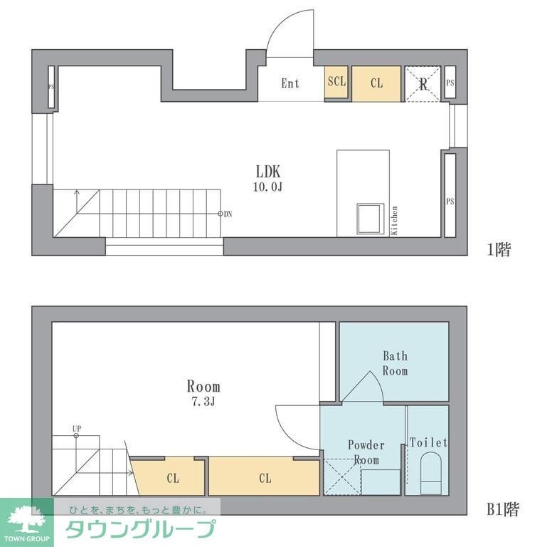 LEGALAND西五反田の物件間取画像
