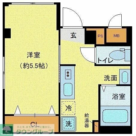 レピュア池上レジデンスの物件間取画像