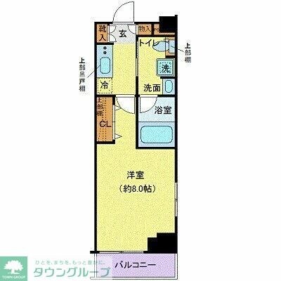 クレヴィスタ西馬込の物件間取画像