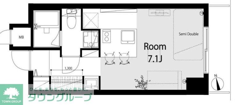 グランドメゾン南麻布の物件間取画像