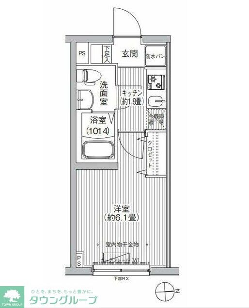 LAUREL TOGOSHIの物件間取画像