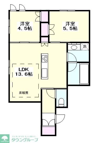West sedonaの物件間取画像
