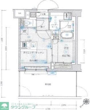 ブライズ鷺沼の物件間取画像