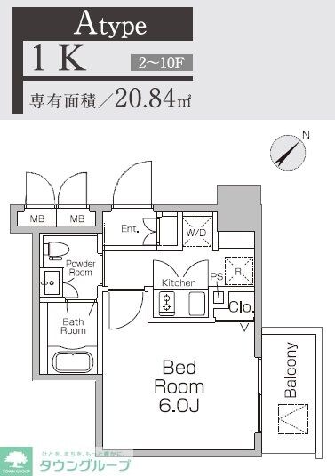 プライムアーバン新百合ヶ丘の物件間取画像