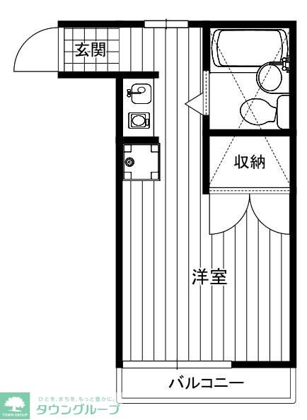 ユーハイツの物件間取画像