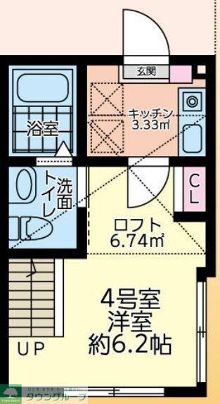 ショコラRezeの物件間取画像
