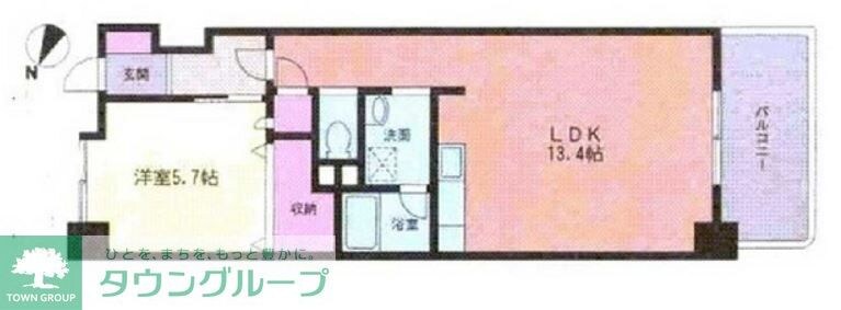レリーフ美しが丘の物件間取画像