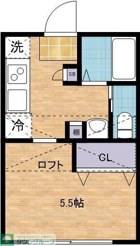 ラカーサフェリーチェの物件間取画像