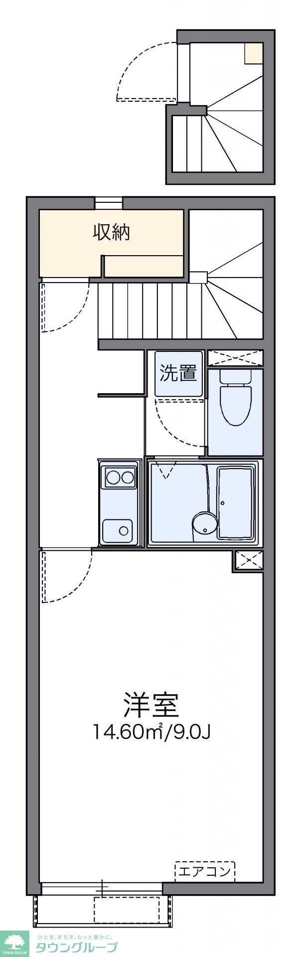 レオネクストmapleの物件間取画像