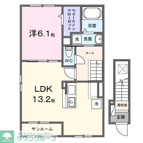 セレニテ東豊田の物件間取画像