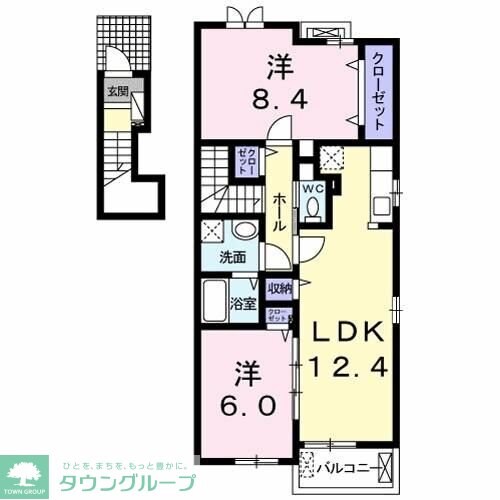 サンライズ トキワの物件間取画像