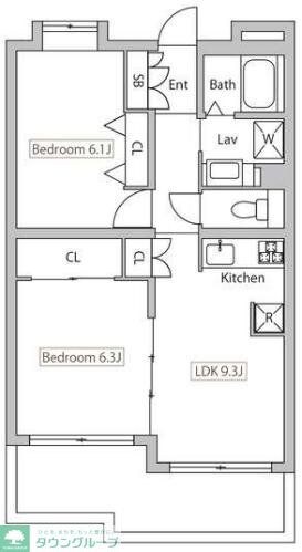 PLENDY-HILLS高幡不動の物件間取画像