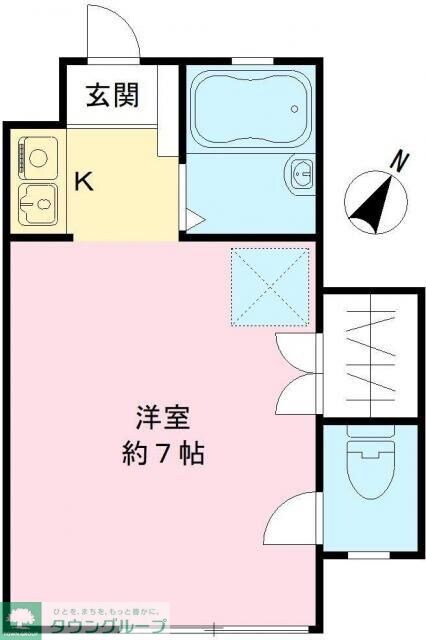 ドリームコート南平の物件間取画像