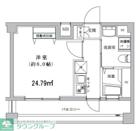 ライジングプレイス八王子みなみ野の物件間取画像