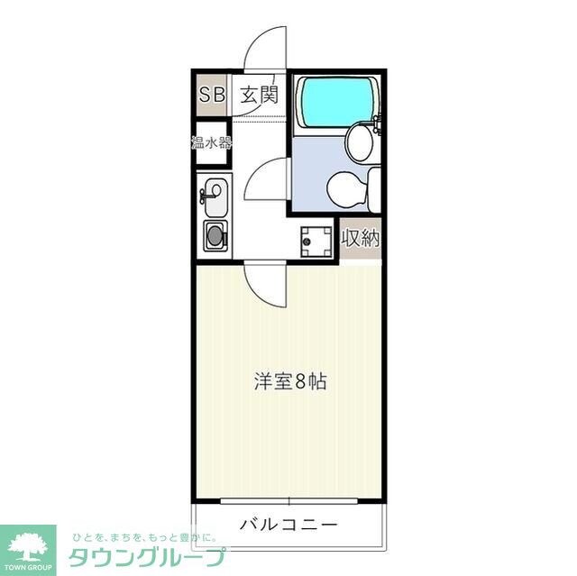 フローライト八王子堀之内の物件間取画像