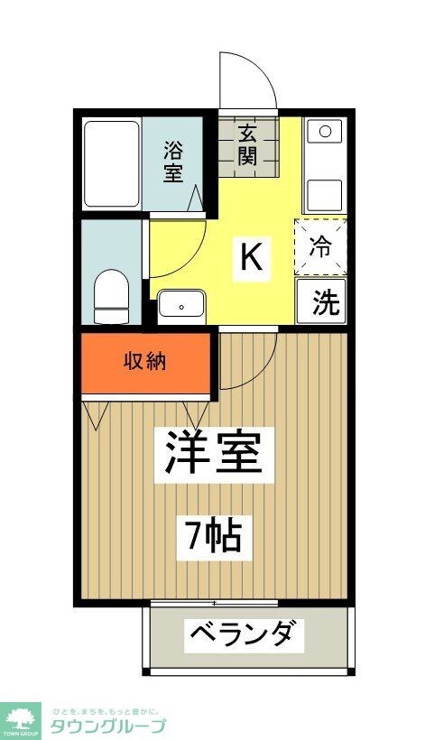 ワンデスの物件間取画像