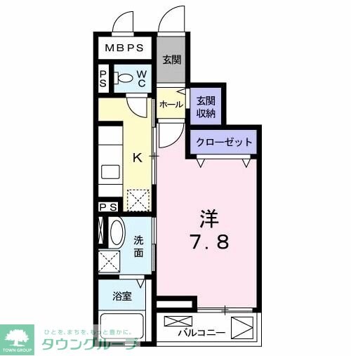 メゾン ラフォーレの物件間取画像