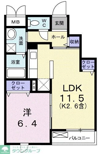 オーシャン幸 NCの物件間取画像