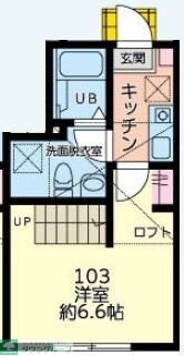 Tina八王子(ティナハチオウジ)の物件間取画像