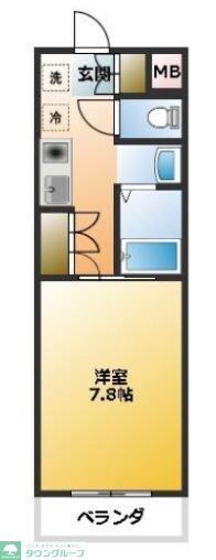 Cs 30 KUMAZAWAの物件間取画像