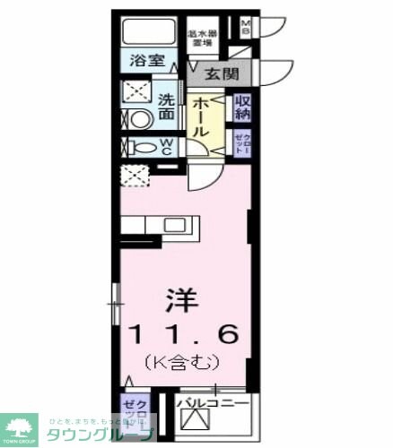 シャイニングの物件間取画像