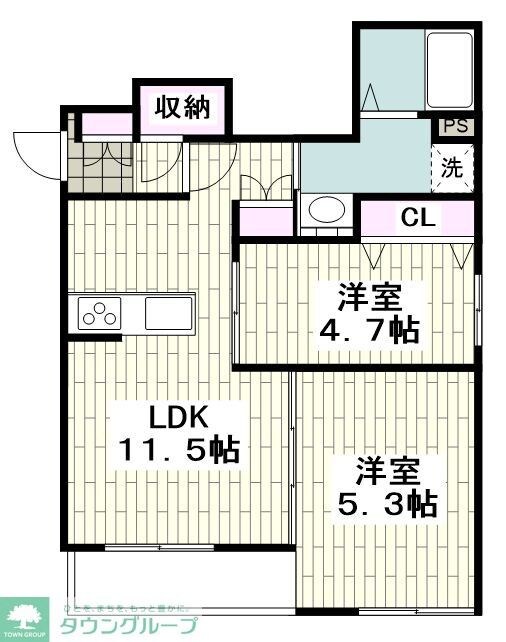 BLISS湘南の物件間取画像
