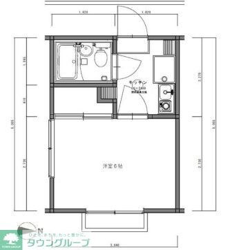 パーシー元町の物件間取画像