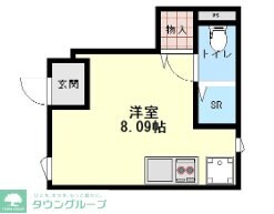 晴風と川の音のLuminousの物件間取画像