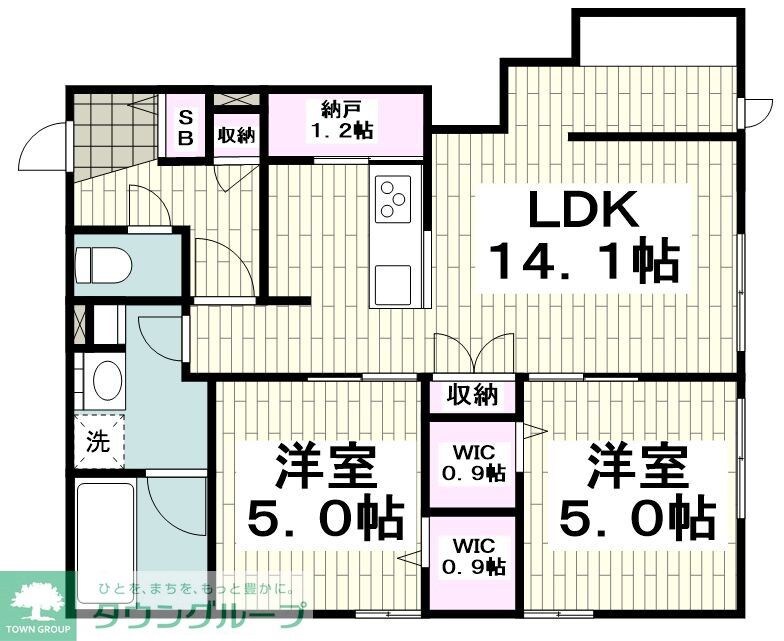 SOUTHERN-St_Route33の物件間取画像