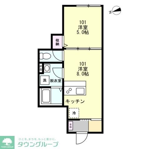 湘南辻堂テラスの物件間取画像
