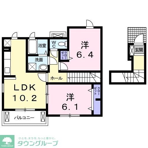 メゾン ド ソレイユの物件間取画像